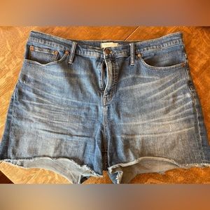 Madewell Highrise Denim Shorts - Size 35